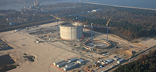 Budowa terminalu regazyfikacyjnego skroplonego gazu ziemnego - Świnoujście